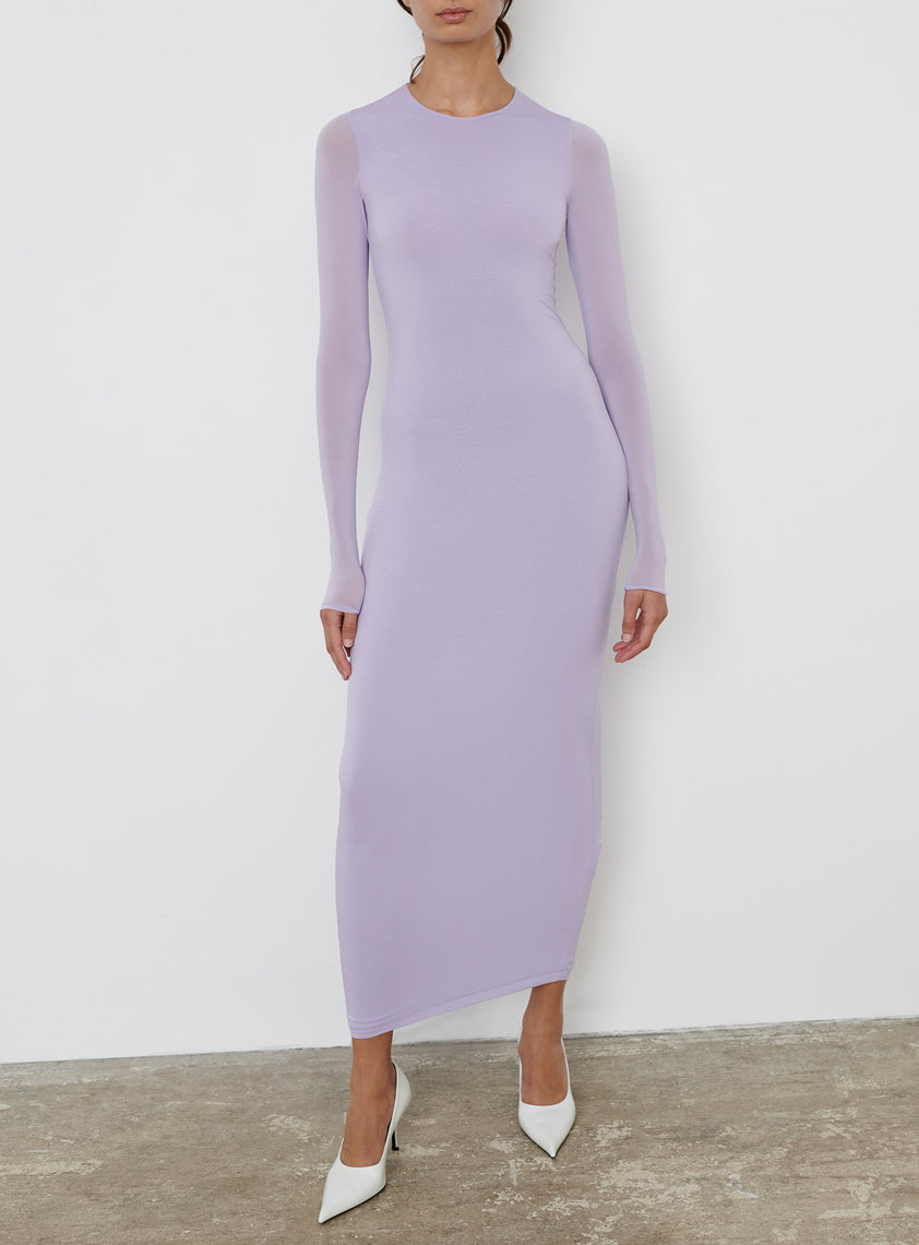 Sheer Dress Midi